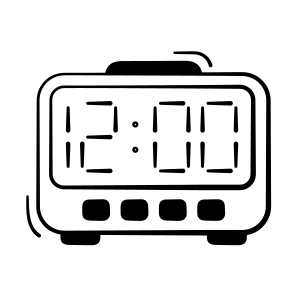 Clock, Countdown, Timer, Digital, Watch icon