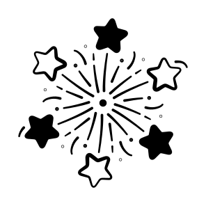 Fireworks, Birthday, Party, Celebration, Firecracker icon