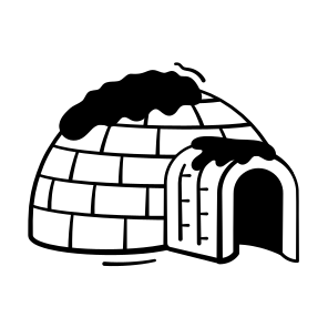 Igloo, Shelter, Structure, Architecture, Building icon