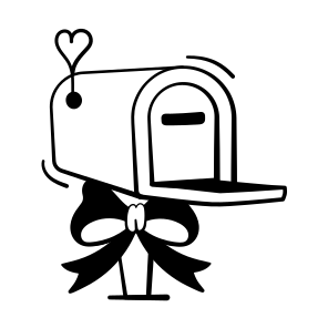 Mailbox, Mail, Post, Christmas, Ne icon