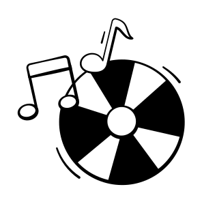 Music, Compact Disk, Cd, Multimedia icon