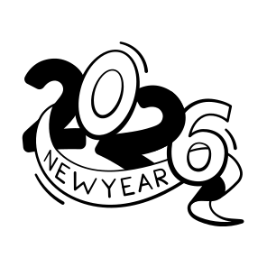New Year, , Celebration, Decoration icon