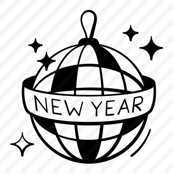 New Year, Globe, Ornament,  preview