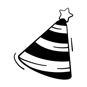 Party, Hat, Cap, Birthday, Christmas icon