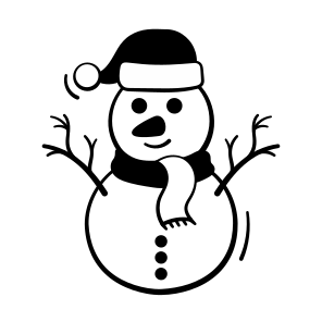 Snowman, Christmas, Sculpture, Character, Winter, icon