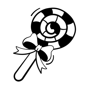 Spiral, Candy, Sweet, Lollipop, Dessert, icon