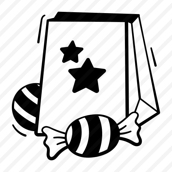 Candy, Bag, Halloween, Celebration, Dessert, Gift, Surprise, preview