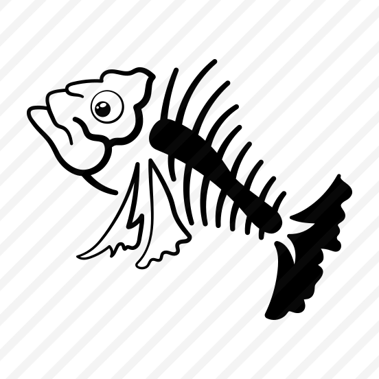 Fish, Skeleton, Spooky, Creepy, Haunted, Scary, Bone, preview