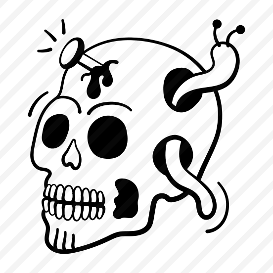 Halloween, Skull, Eerie, Horror, Scary, Creepy, Worms, Haunted, preview
