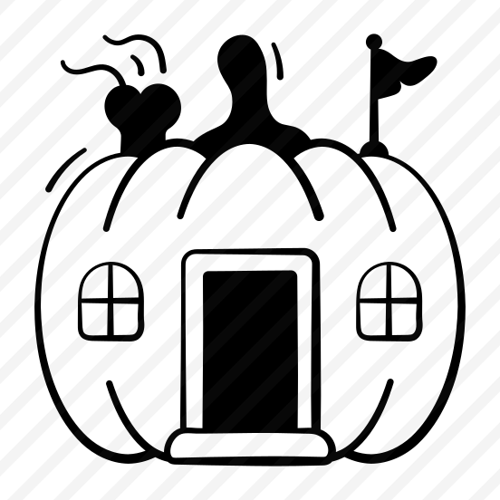 Pumpkin, House, Home, Halloween, Haunted, Spooky, Scary, preview
