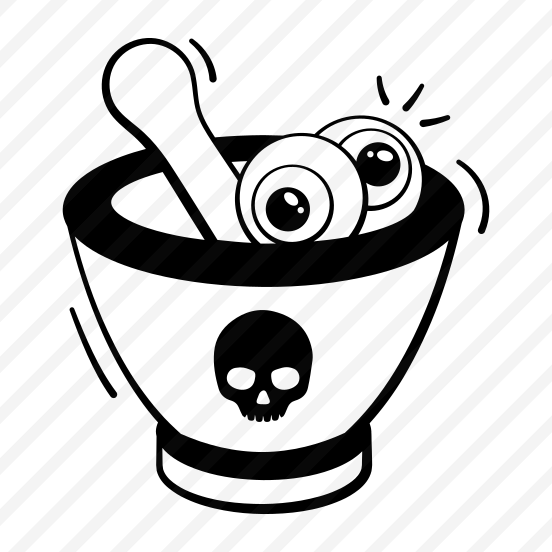 Scary, Mortar, Haunted, Halloween, Creepy, Spooky, Eyeballs, preview
