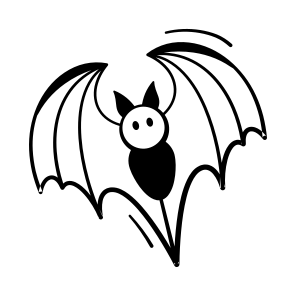 Spooky, Bat, Halloween, Horror, Scary, Creepy, Chiroptera, icon