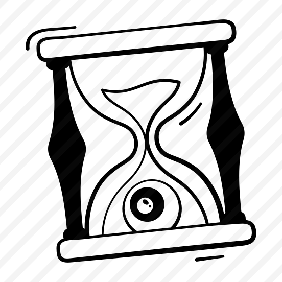 Spooky, Hourglass, Sand, Clock, Halloween, Scary, Creepy, preview