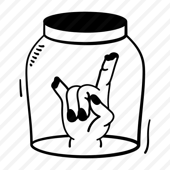 Spooky, Jar, Container, Monster, Hand, Horror, Haunted, preview