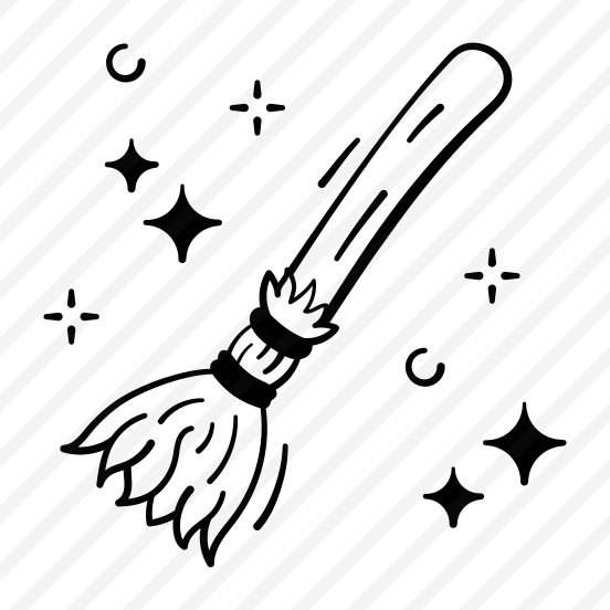 Witch, Broom, Magic, Spooky, Eerie, Horror, Haunted, preview