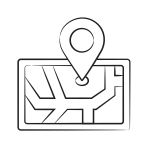 Address, Map, Location, Tracking, Gps icon