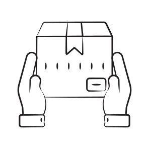 Delivery, Package, Courier, Shipping, Parcel icon