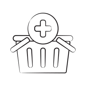 Item, Handbasket, Purchase, Buy, Add icon