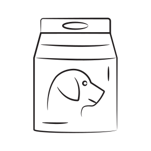 Pet, Dog, Animal, Food, Bag, icon