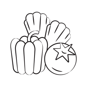 Vegetables, Food, Diet, Organic, Natural icon