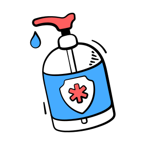 Hand, Sanitizer, Hygiene, Dispenser, Bottle icon