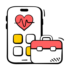 Health, App, Application, Medical, Telemedicine icon