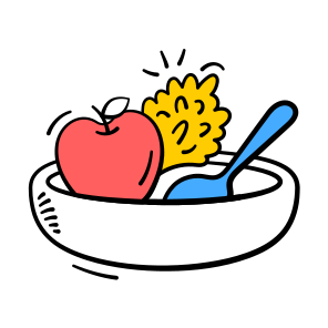 Healthy, Food, Breakfast, Nutrition, Wellness,,,, icon