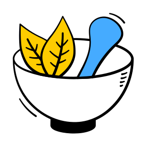 Herbal, Medicine, Mortar, Remedy, Healthcare icon