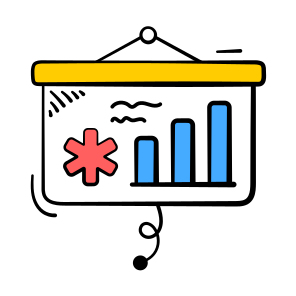 Medical, Analysis, Health, Data, Hospital icon