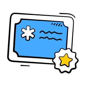 Medical, Approval, Health, Doctor, Patient,,,, icon