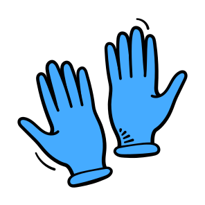 Medical, Gloves, Sterile, Healthcare, Safety,,,, icon