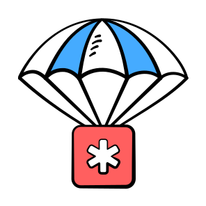 Medical, Healthcare, Aid, Medicine, Delivery icon