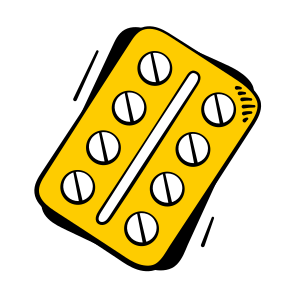 Medicine, Pack, Pills, Tablets, Drugstore icon