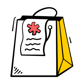 Medicine, Shopping, Prescription, Drugstore, Medical icon