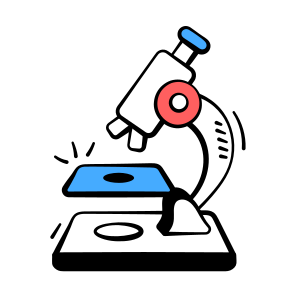 Microscope, Science, Research, Laboratory, Magnification icon