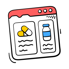 Online, Pharmacy, Medical, Drugstore, Healthcare icon