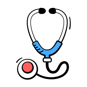 Stethoscope, Medical, Healthcare, Tool, Instrument icon