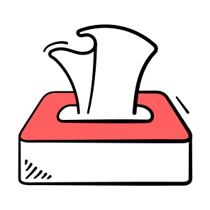 Tissue, Box, Healthcare, Hospital, Hygiene icon