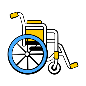 Wheelchair, Mobility, Aid, Disability, Accessibility,,,, icon