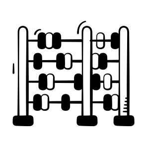 Abacus, Calculator, Counting, Frame, Totalizer icon