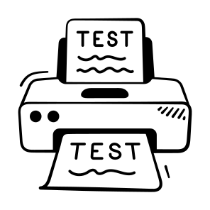 Assignment, Printing, Papers, Test, Machine icon