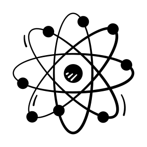 Atom, Molecule, Science, Chemistry, Education icon