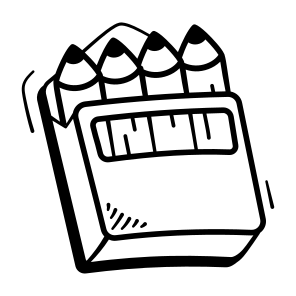 Color, Pencils, Stationery, Drawing, Drafting icon