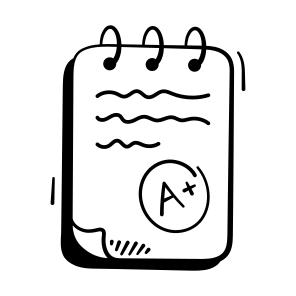 Grade, Sheet, A Plus, Exam, Result icon