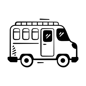 School, Bus, Travel, Transport, Vehicle icon
