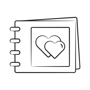 Album, Scrapbook, Photography, Memories, Diary icon