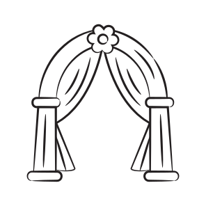 Arch, Entrance, Gate, Entry, Decoration icon