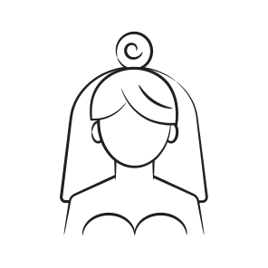 Bride, Veil, Costume, Dress, Woman icon