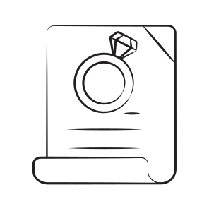 Contract, Vows, Agreement, Engagement, Promise icon