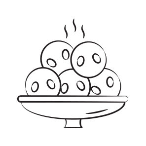 Dish, Dessert, Confectionery, Food, Sweet icon